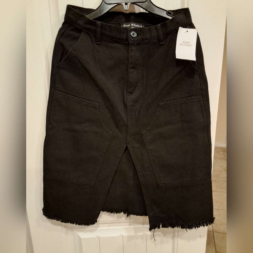 Black Midi Skirt